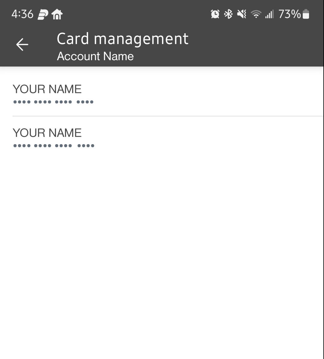 Card Management